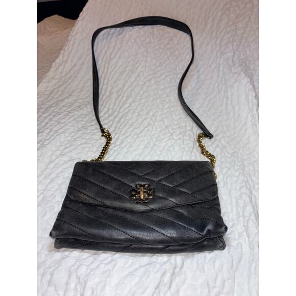 Tory Burch Black Leather Crossbody Bag - Picture 1 of 8